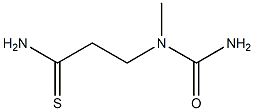 3-[carbamoyl(methyl)amino]propanethioamide Structure