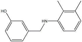 3-{[(2,3-dimethylphenyl)amino]methyl}phenol Structure