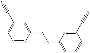 3-{[(3-cyanophenyl)amino]methyl}benzonitrile Structure