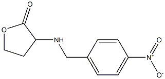 3-{[(4-nitrophenyl)methyl]amino}oxolan-2-one 구조식 이미지