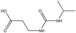 3-{[(isopropylamino)carbonyl]amino}propanoic acid 구조식 이미지