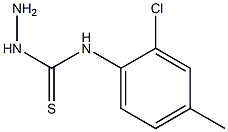 3-amino-1-(2-chloro-4-methylphenyl)thiourea Structure