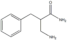 3-amino-2-benzylpropanamide 구조식 이미지