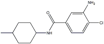 3-amino-4-chloro-N-(4-methylcyclohexyl)benzamide 구조식 이미지