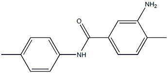 3-amino-4-methyl-N-(4-methylphenyl)benzamide Structure
