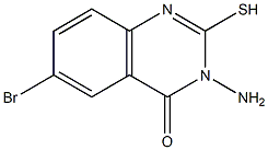 3-amino-6-bromo-2-mercaptoquinazolin-4(3H)-one 구조식 이미지