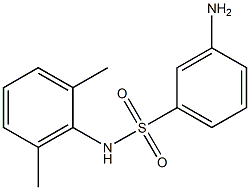 3-amino-N-(2,6-dimethylphenyl)benzenesulfonamide 구조식 이미지