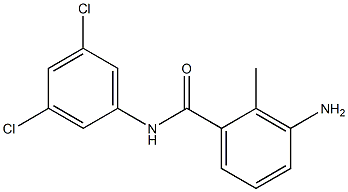 3-amino-N-(3,5-dichlorophenyl)-2-methylbenzamide 구조식 이미지
