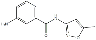 3-amino-N-(5-methylisoxazol-3-yl)benzamide 구조식 이미지