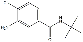 3-amino-N-(tert-butyl)-4-chlorobenzamide 구조식 이미지