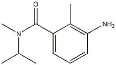 3-amino-N-isopropyl-N,2-dimethylbenzamide Structure