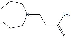 3-azepan-1-ylpropanethioamide Structure