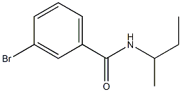 3-bromo-N-(sec-butyl)benzamide 구조식 이미지