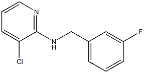 3-chloro-N-[(3-fluorophenyl)methyl]pyridin-2-amine Structure