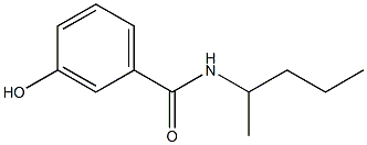 3-hydroxy-N-(pentan-2-yl)benzamide Structure