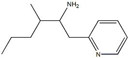 3-methyl-1-(pyridin-2-yl)hexan-2-amine 구조식 이미지