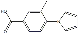 3-methyl-4-(1H-pyrrol-1-yl)benzoic acid 구조식 이미지