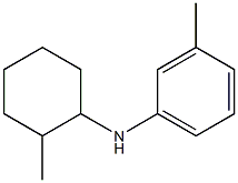 3-methyl-N-(2-methylcyclohexyl)aniline 구조식 이미지