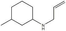 3-methyl-N-(prop-2-en-1-yl)cyclohexan-1-amine 구조식 이미지