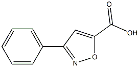 3-phenyl-1,2-oxazole-5-carboxylic acid Structure