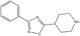 3-phenyl-5-(piperidin-4-yl)-1,2,4-oxadiazole Structure