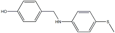 4-({[4-(methylsulfanyl)phenyl]amino}methyl)phenol 구조식 이미지