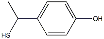 4-(1-sulfanylethyl)phenol 구조식 이미지