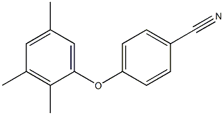 4-(2,3,5-trimethylphenoxy)benzonitrile Structure