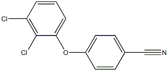 4-(2,3-dichlorophenoxy)benzonitrile 구조식 이미지
