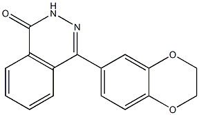 4-(2,3-dihydro-1,4-benzodioxin-6-yl)-1,2-dihydrophthalazin-1-one Structure