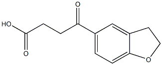 4-(2,3-dihydro-1-benzofuran-5-yl)-4-oxobutanoic acid Structure