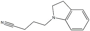 4-(2,3-dihydro-1H-indol-1-yl)butanenitrile Structure