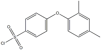 4-(2,4-dimethylphenoxy)benzene-1-sulfonyl chloride Structure