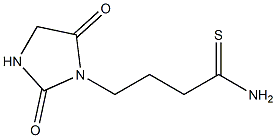 4-(2,5-dioxoimidazolidin-1-yl)butanethioamide 구조식 이미지