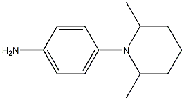 4-(2,6-dimethylpiperidin-1-yl)aniline Structure