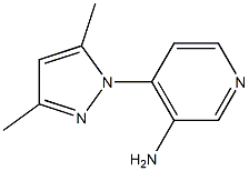 4-(3,5-dimethyl-1H-pyrazol-1-yl)pyridin-3-amine 구조식 이미지