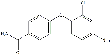 4-(4-amino-2-chlorophenoxy)benzamide Structure