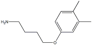 4-(4-aminobutoxy)-1,2-dimethylbenzene 구조식 이미지