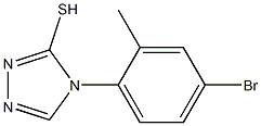 4-(4-bromo-2-methylphenyl)-4H-1,2,4-triazole-3-thiol Structure