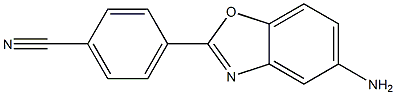 4-(5-amino-1,3-benzoxazol-2-yl)benzonitrile 구조식 이미지