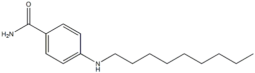 4-(nonylamino)benzamide 구조식 이미지