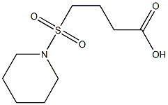 4-(piperidine-1-sulfonyl)butanoic acid Structure