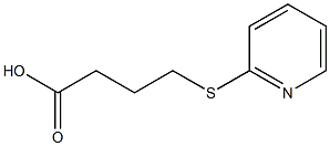 4-(pyridin-2-ylsulfanyl)butanoic acid 구조식 이미지