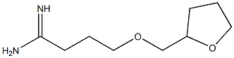 4-(tetrahydrofuran-2-ylmethoxy)butanimidamide Structure