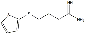 4-(thiophen-2-ylsulfanyl)butanimidamide 구조식 이미지