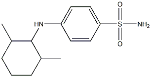 4-[(2,6-dimethylcyclohexyl)amino]benzene-1-sulfonamide Structure