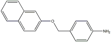 4-[(2-naphthyloxy)methyl]aniline 구조식 이미지