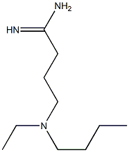 4-[butyl(ethyl)amino]butanimidamide Structure