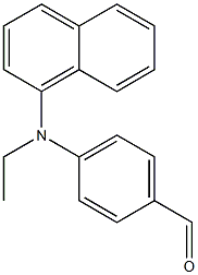 4-[ethyl(naphthalen-1-yl)amino]benzaldehyde Structure