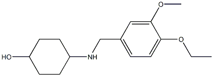 4-{[(4-ethoxy-3-methoxyphenyl)methyl]amino}cyclohexan-1-ol Structure